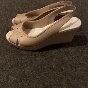 Size 10 Crocs Wedges